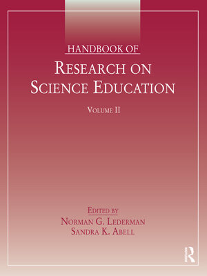 cover image of Handbook of Research on Science Education, Volume II